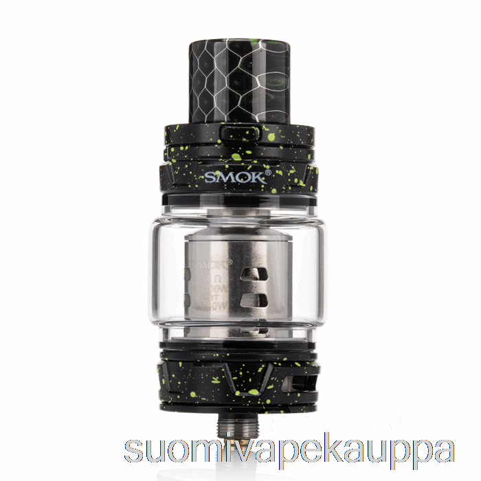 Vape Netistä Smok Tfv12 Prince Sub-ohm Tank Musta W/ Vihreä Spray